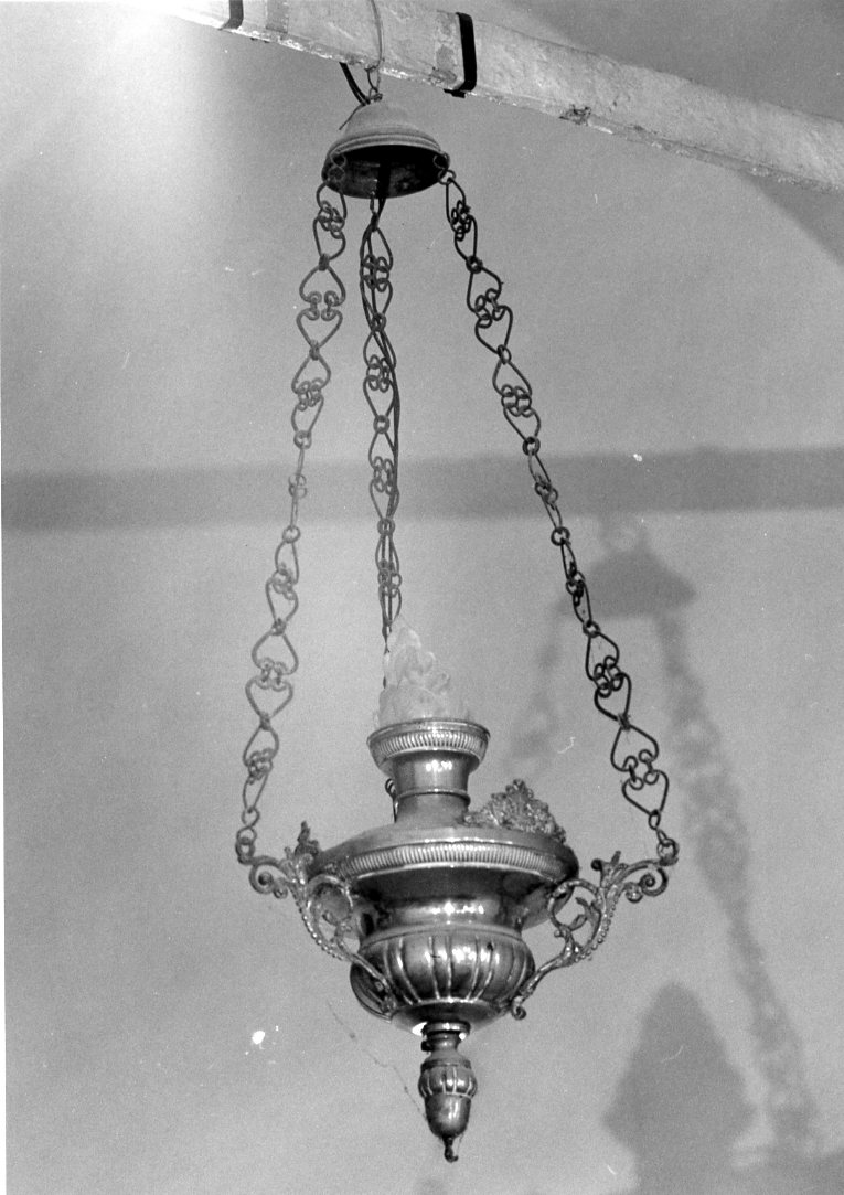 lampada pensile, serie - manifattura romagnola (sec. XIX)