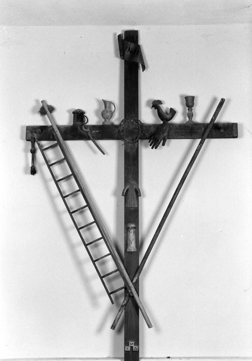 croce penitenziale - manifattura romagnola (secc. XIX/ XX)
