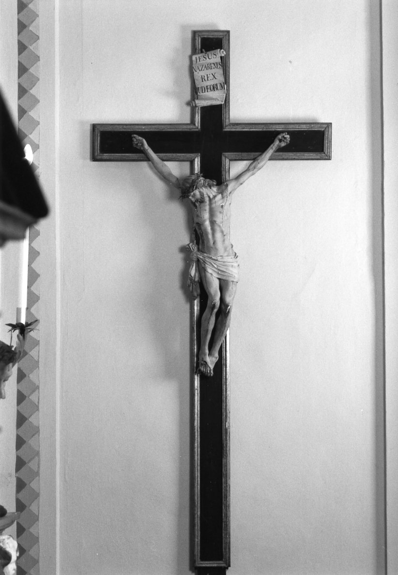 Cristo crocifisso (scultura) - ambito romagnolo (seconda metà sec. XVIII)