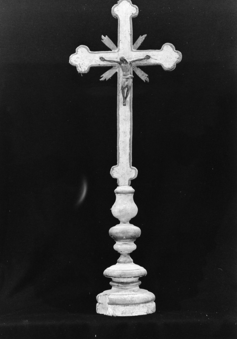 croce d'altare - produzione romagnola (seconda metà sec. XIX)