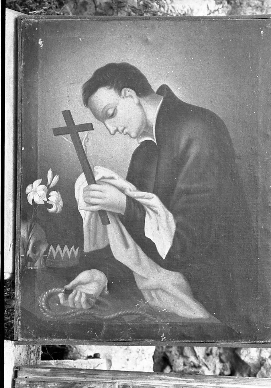 San Luigi Gonzaga (dipinto) di Boldrini Agostino (seconda metà sec. XIX)