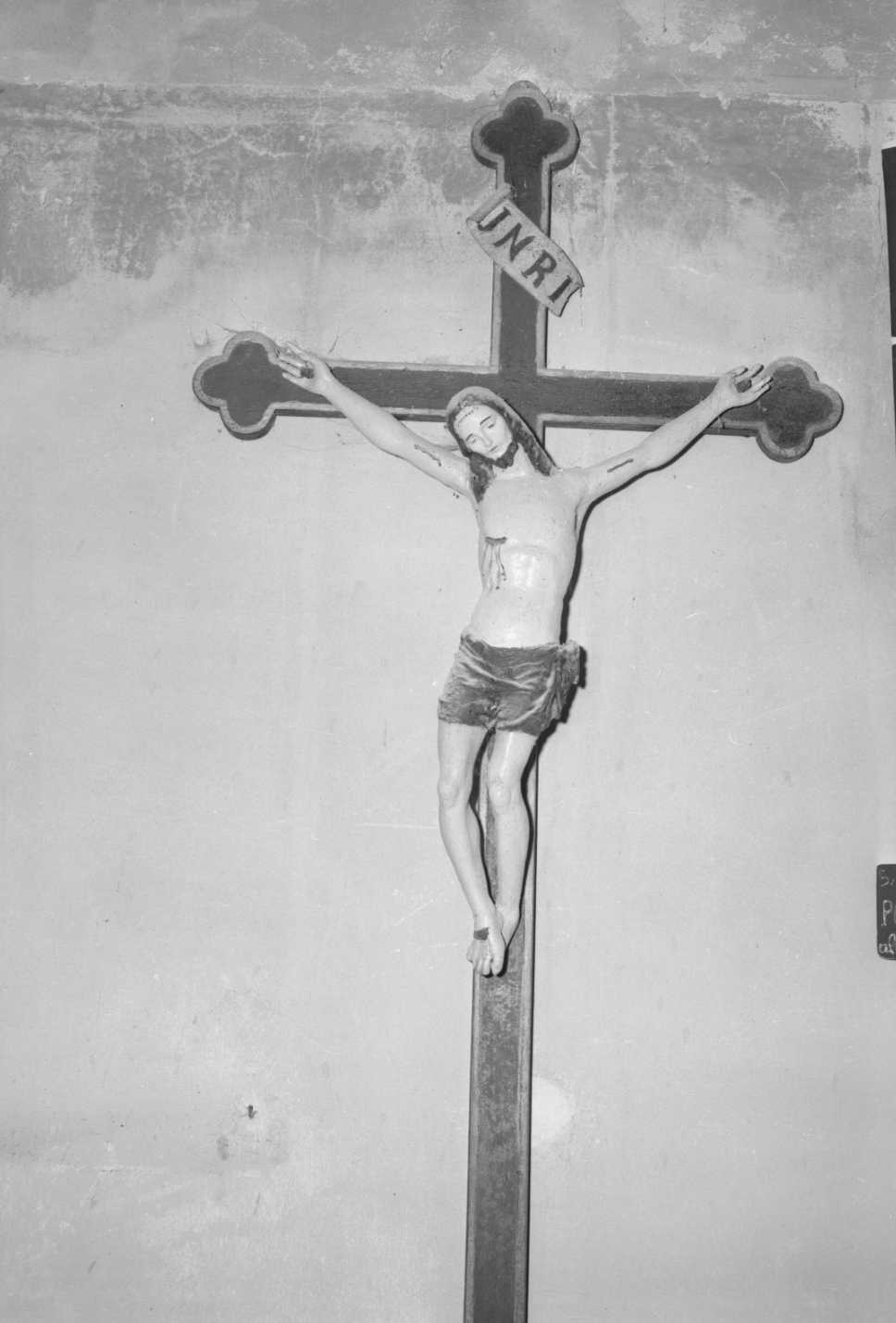 Crocifisso, Cristo crocifisso (scultura) - ambito italiano (fine/inizio secc. XVI/ XVII)