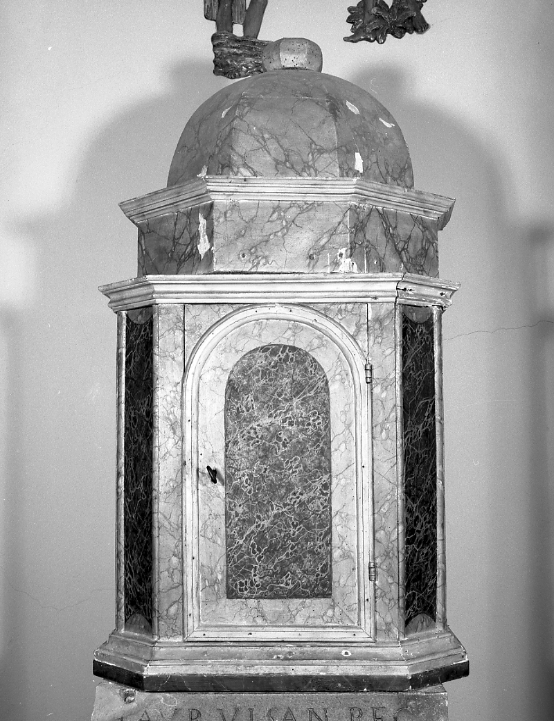 tabernacolo - a tempietto - bottega romagnola (fine sec. XVIII)