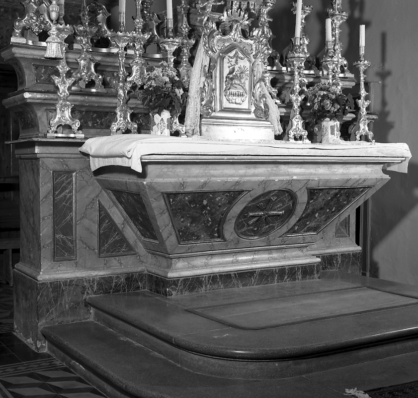 altare maggiore - bottega romagnola (metà sec. XVIII)