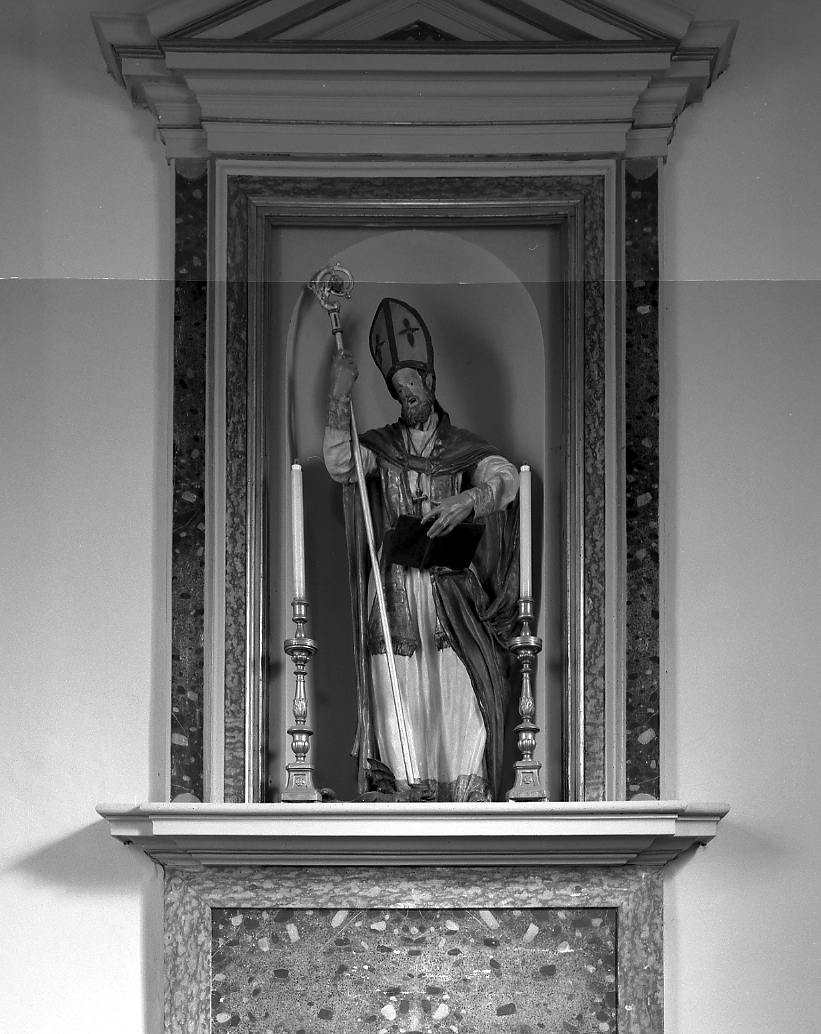San Ruffillo (statua) - bottega Ballanti Graziani (fine sec. XIX)