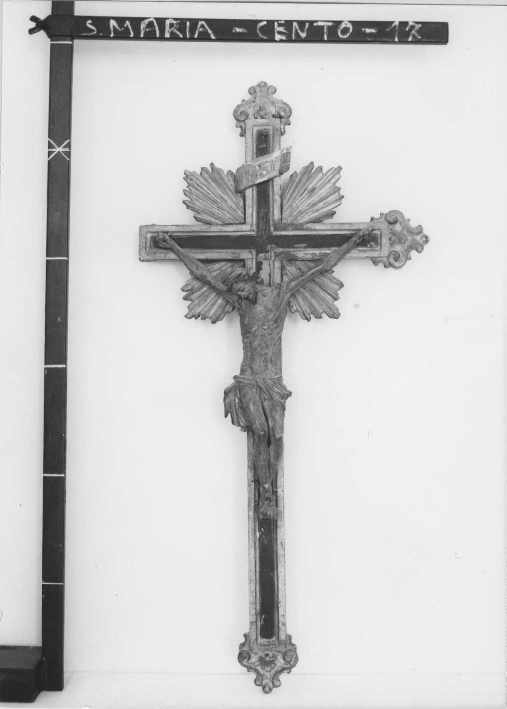 croce processionale - bottega Italia centro-settentrionale (secc. XVII/ XVIII)