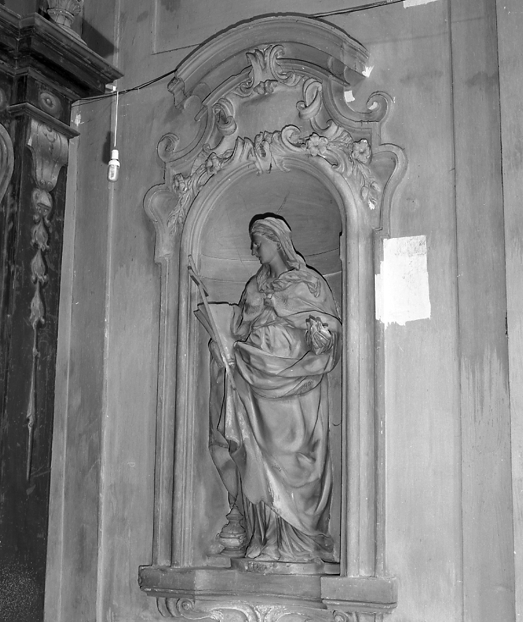 allegoria della fede (statua) di Martinetti Antonio (sec. XVIII)