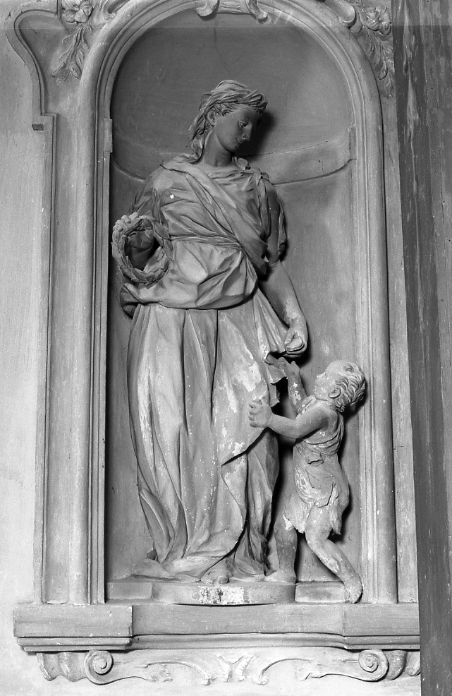 allegoria della carità (statua) di Martinetti Antonio (sec. XVIII)