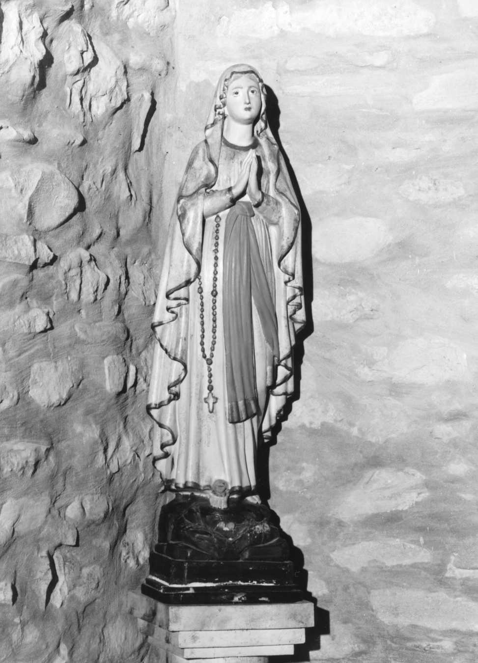 Madonna del Rosario (statua) - manifattura romagnola (fine sec. XIX)