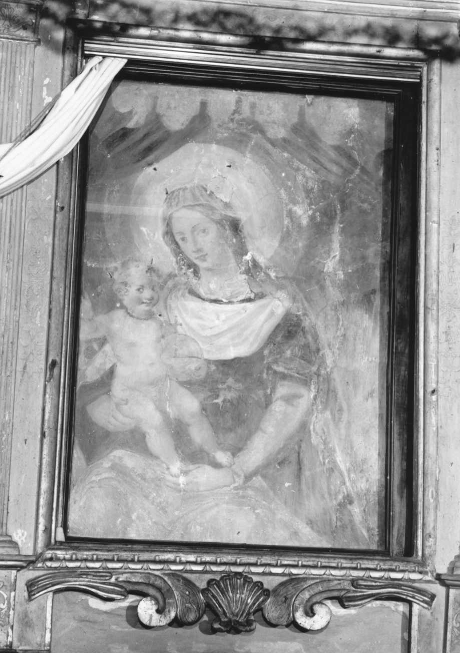 Madonna di Galassino, Madonna con Bambino (dipinto) - ambito romagnolo (seconda metà sec. XVI)