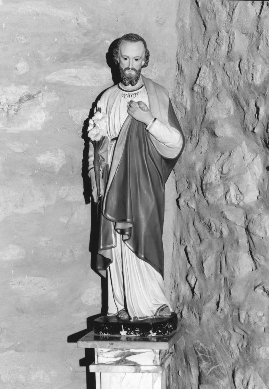 San Giuseppe (statua) - manifattura romagnola (fine sec. XIX)