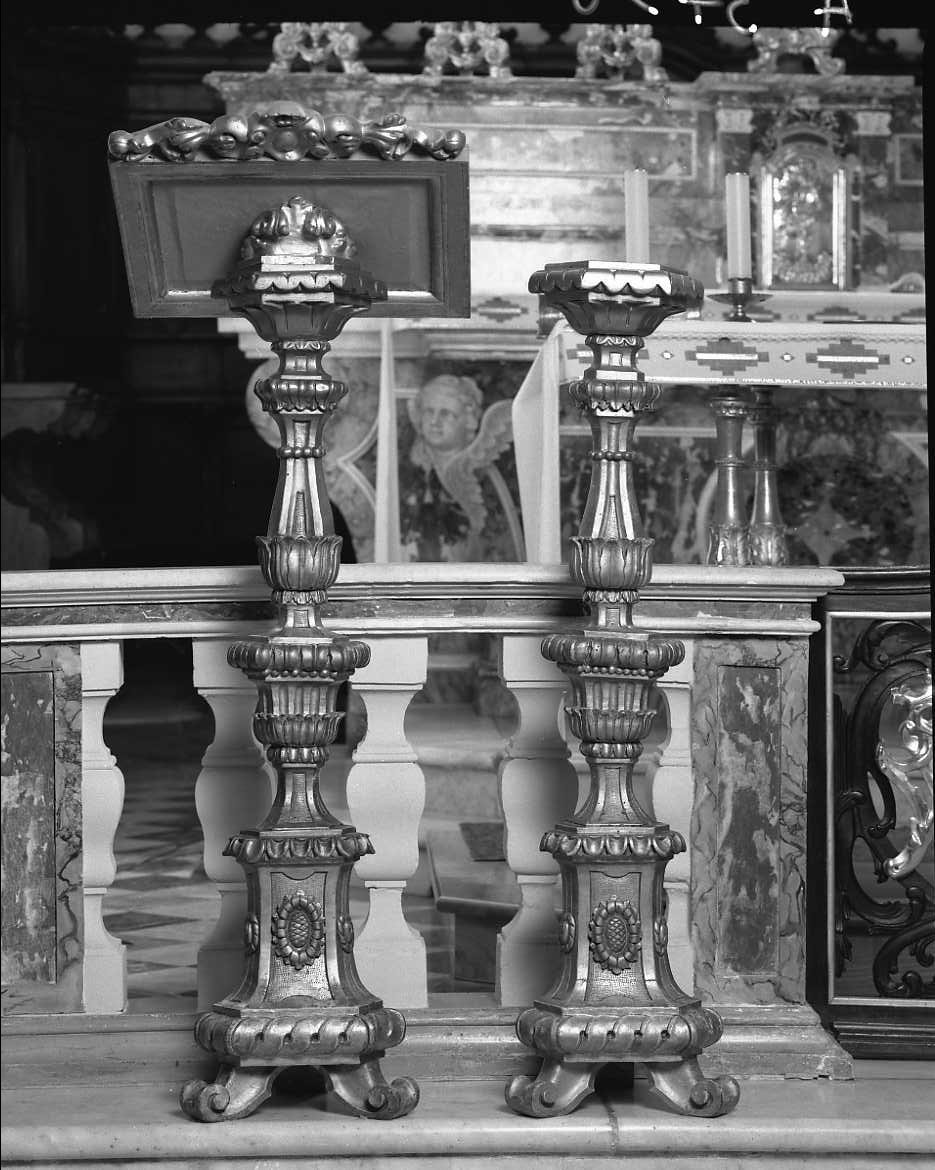 candeliere - bottega romagnola (ultimo quarto sec. XVIII)