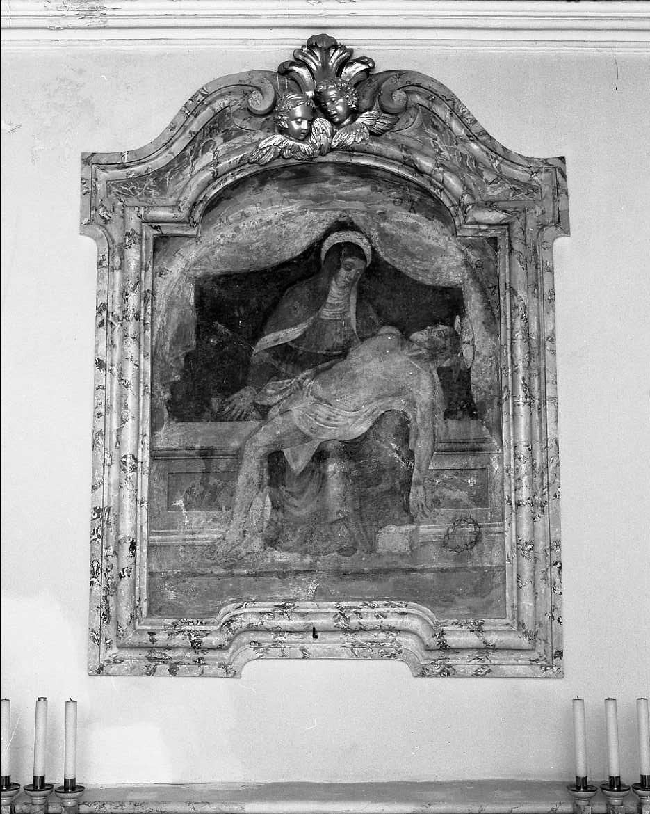 Pietà (dipinto) - ambito emiliano-romagnolo (sec. XV)