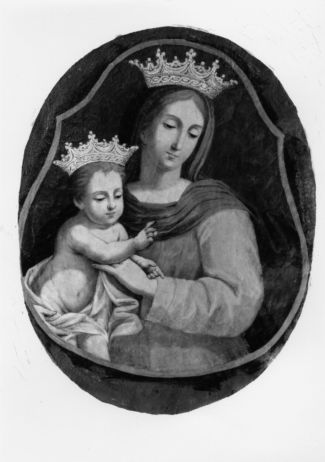 Madonna del popolo, Madonna con Bambino (dipinto) - ambito emiliano-romagnolo (seconda metà sec. XVIII)