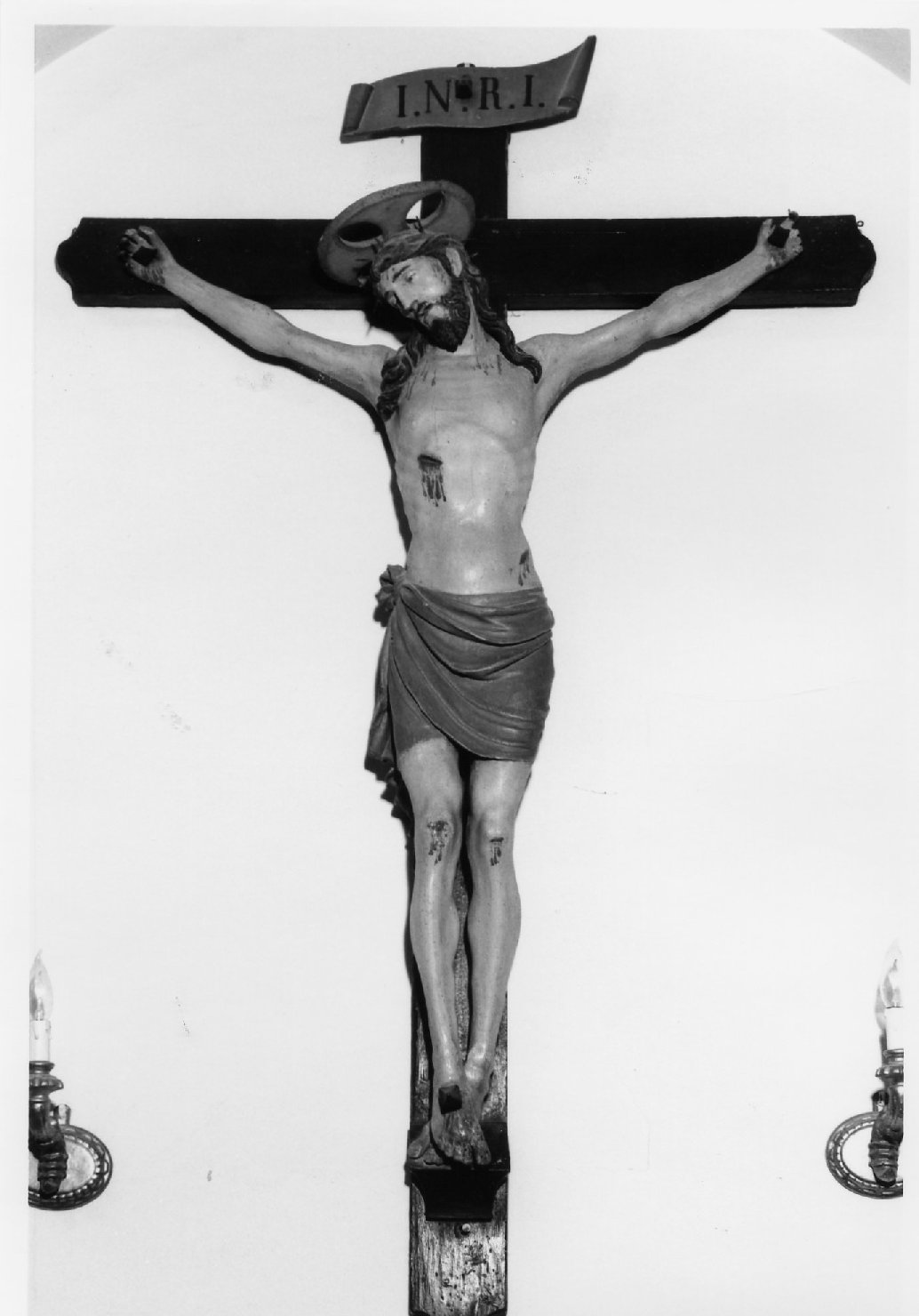 Cristo crocifisso (scultura) - bottega emiliano-romagnola (sec. XIX)