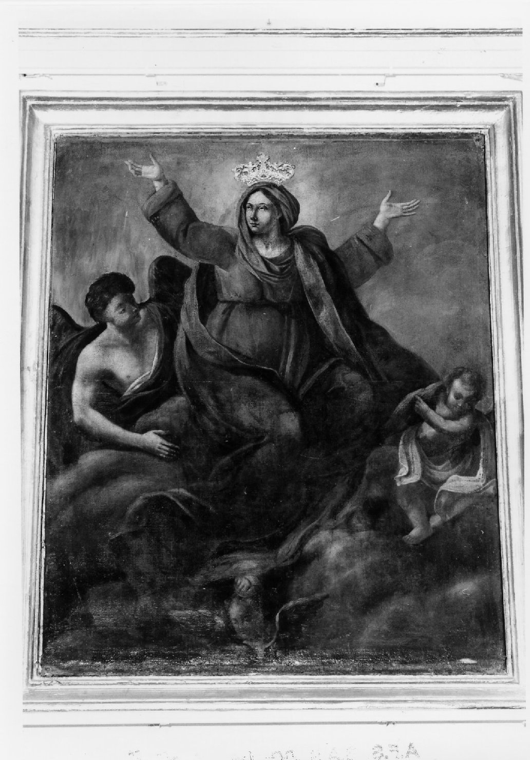 assunzione della Madonna (pala d'altare, elemento d'insieme) - ambito emiliano-romagnolo (sec. XVIII)