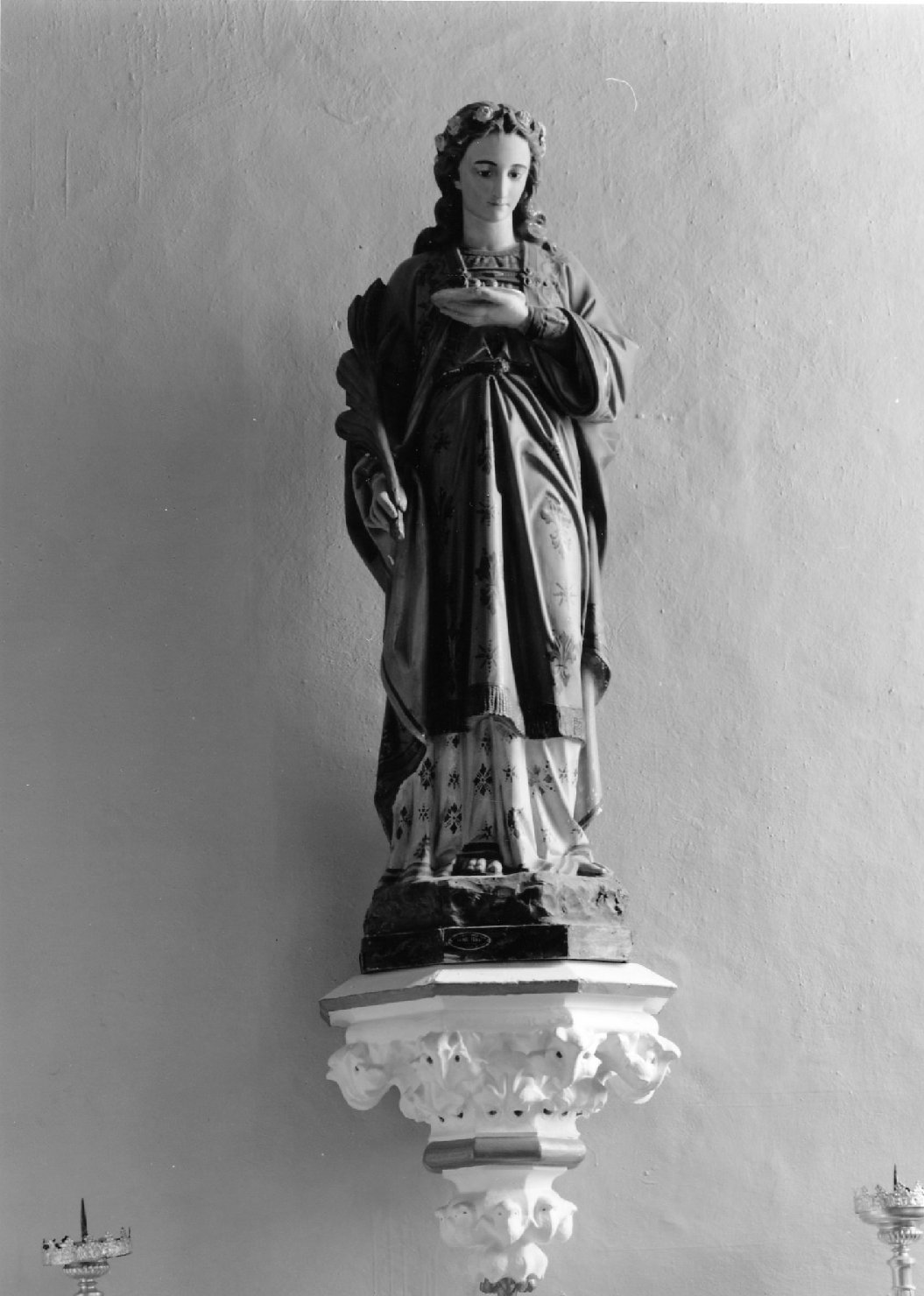 Santa Lucia (statua) - bottega romagnola (secondo quarto sec. XX)