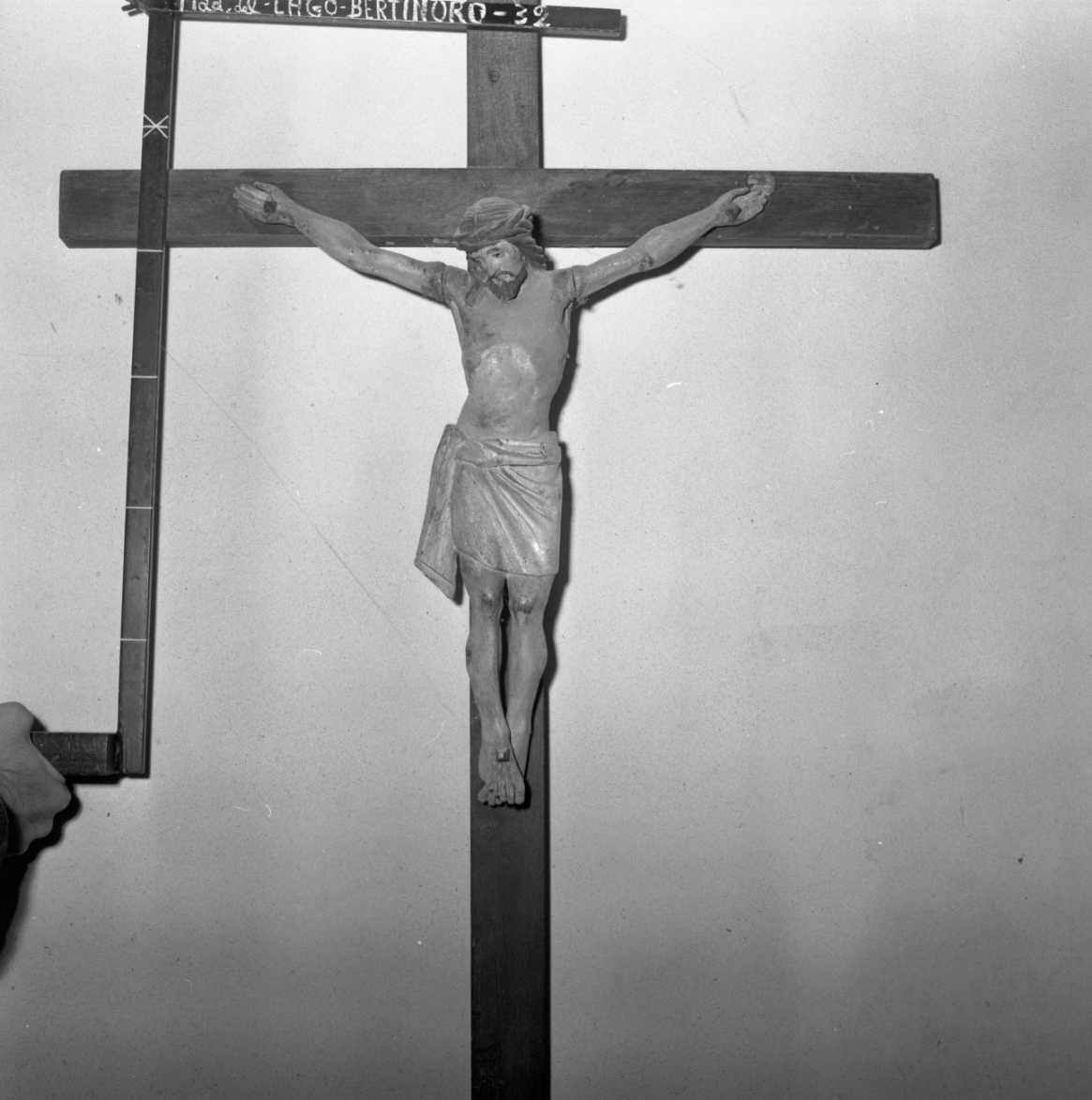 Cristo crocifisso (scultura) - bottega romagnola (sec. XVI)