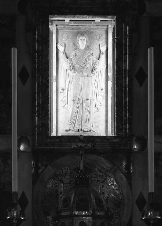 Madonna greca, Madonna (rilievo) - bottega bizantina (sec. XI)