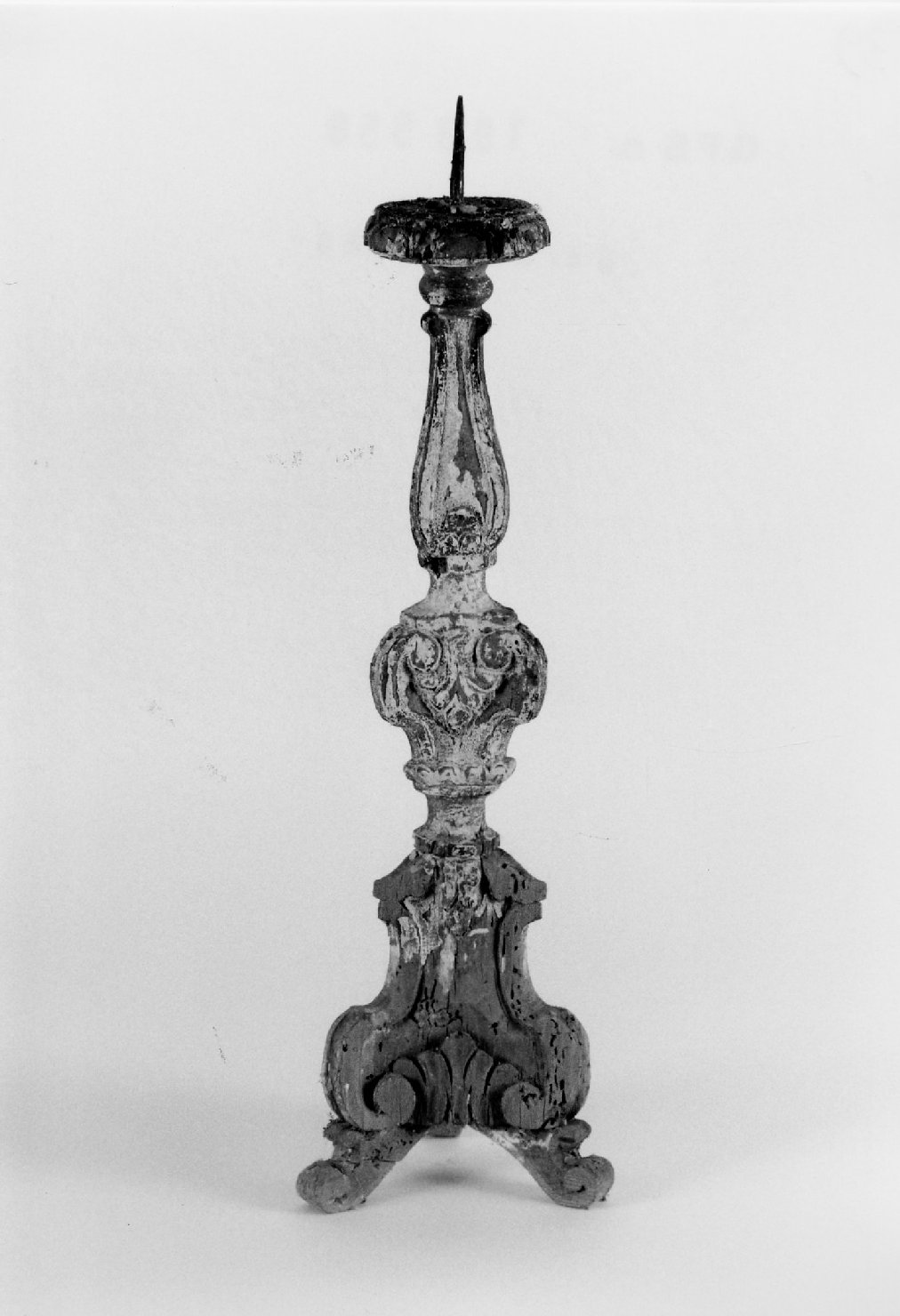 candeliere - manifattura romagnola (metà sec. XVIII)