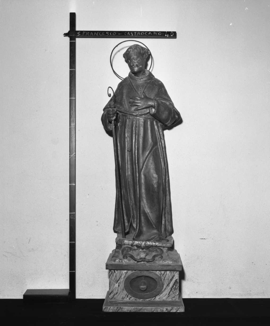 San Romolo (?), Santo (reliquiario - a statuetta, serie) - bottega italiana (sec. XVIII)