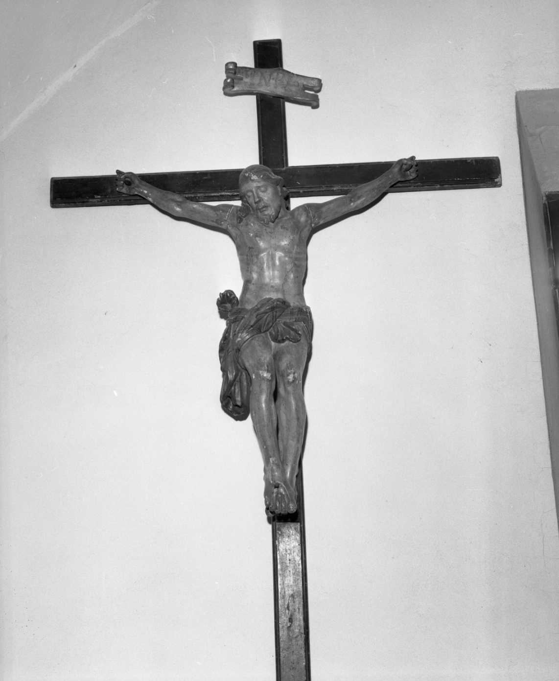 Cristo crocifisso (scultura) - bottega Italia centrale (sec. XVIII)