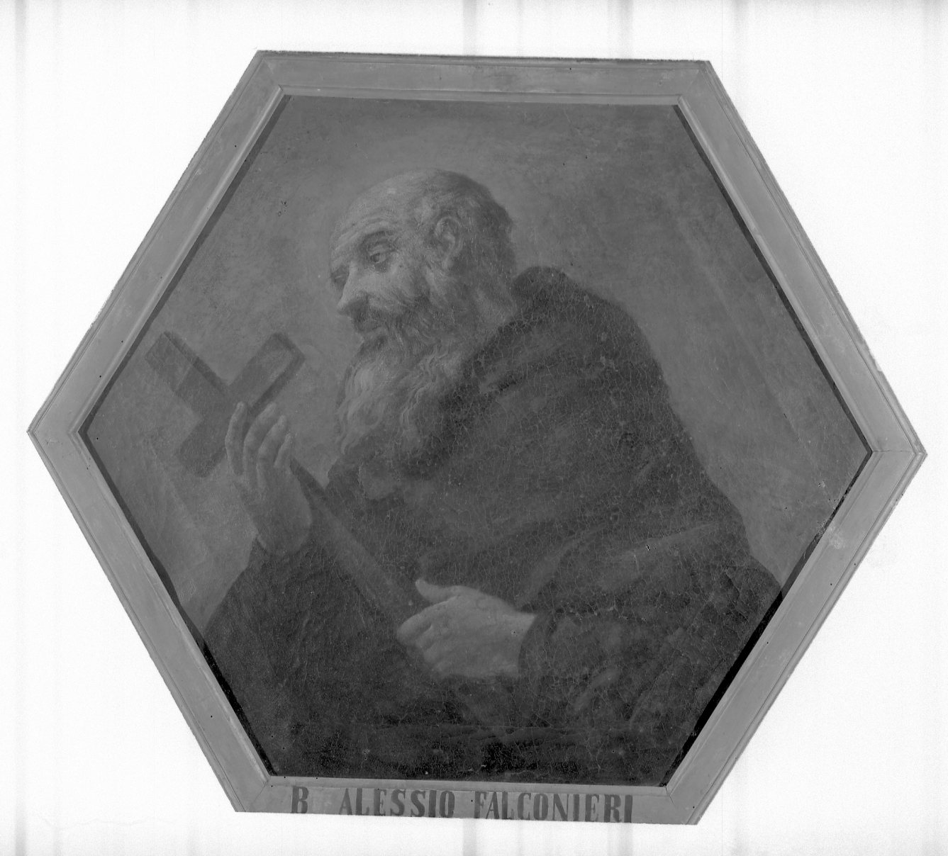 Ritratto del Beato Alessio Falconieri (dipinto) - ambito ravennate (sec. XVIII)