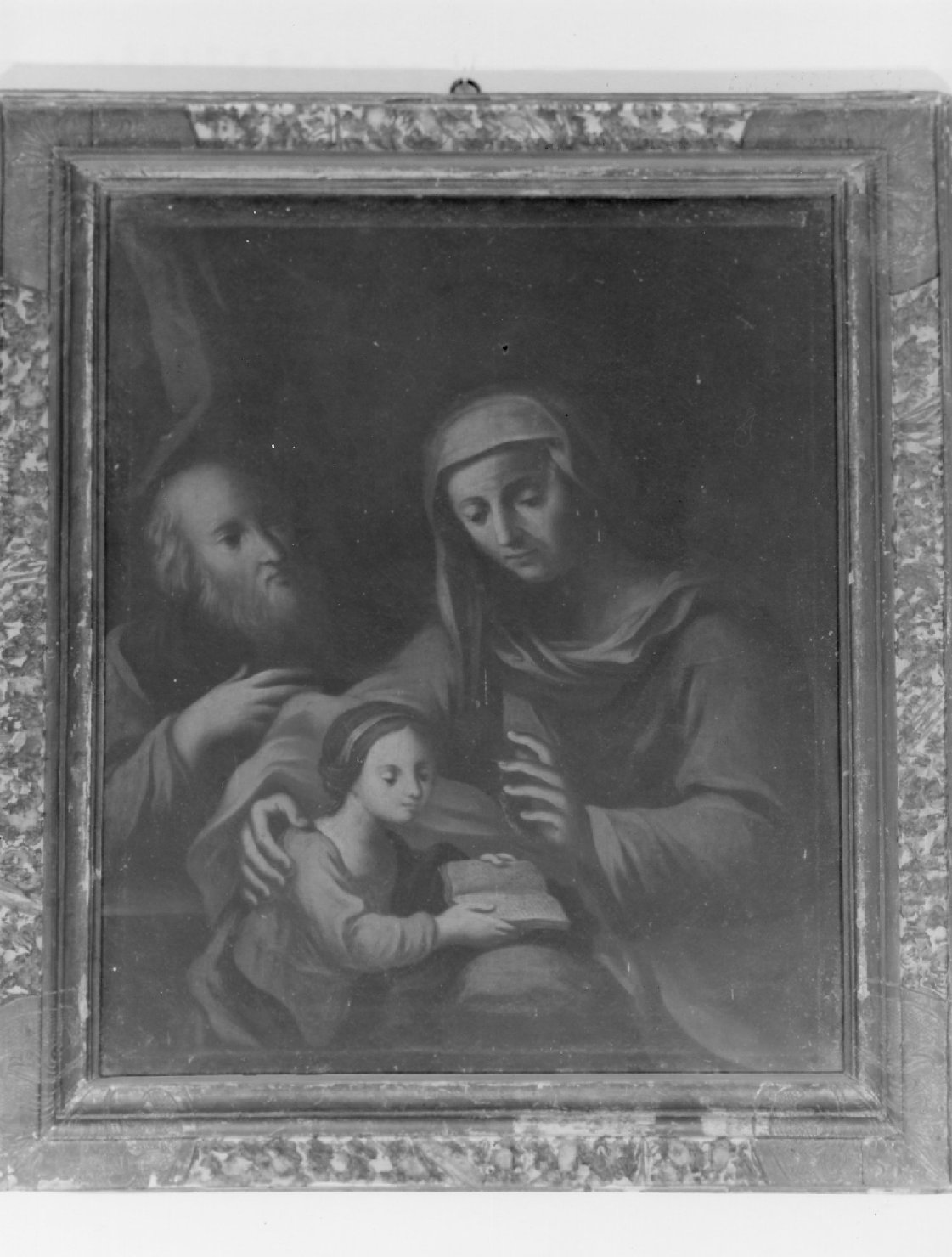 educazione di Maria Vergine (dipinto) - ambito romagnolo (sec. XVI)