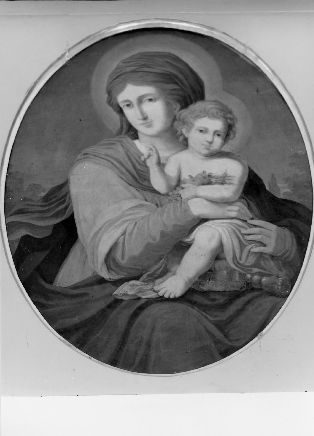 Madonna col Bambino (dipinto) - ambito romagnolo (sec. XIX)