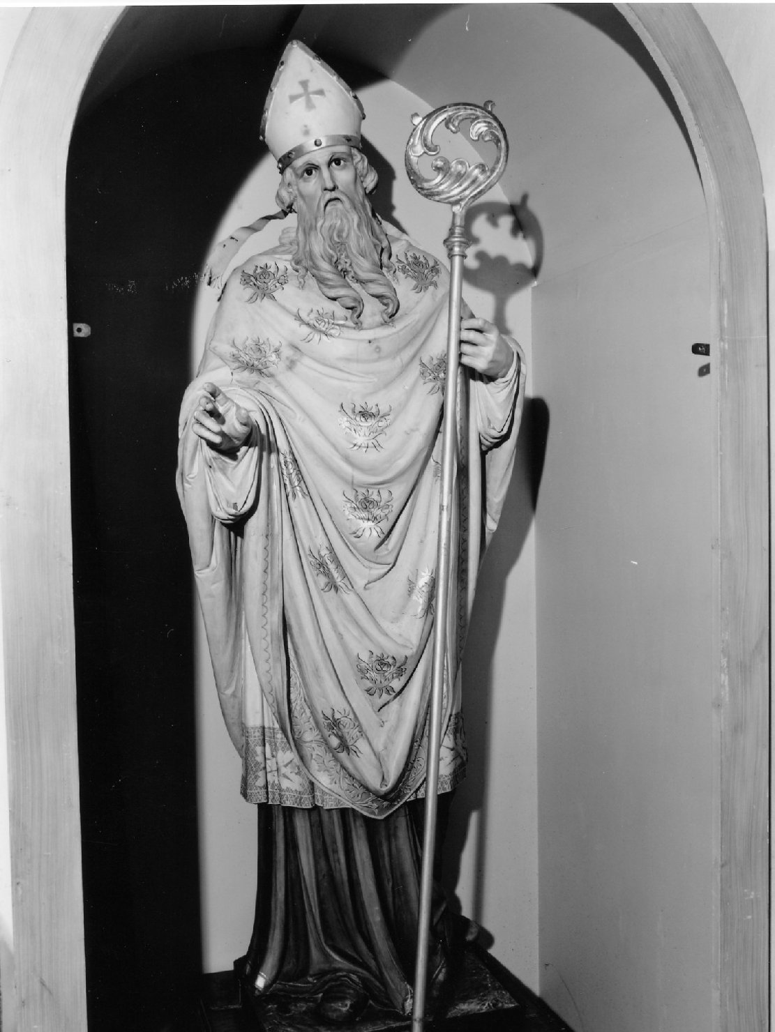 san Vicinio vescovo (statua) - bottega romagnola (primo quarto sec. XX)