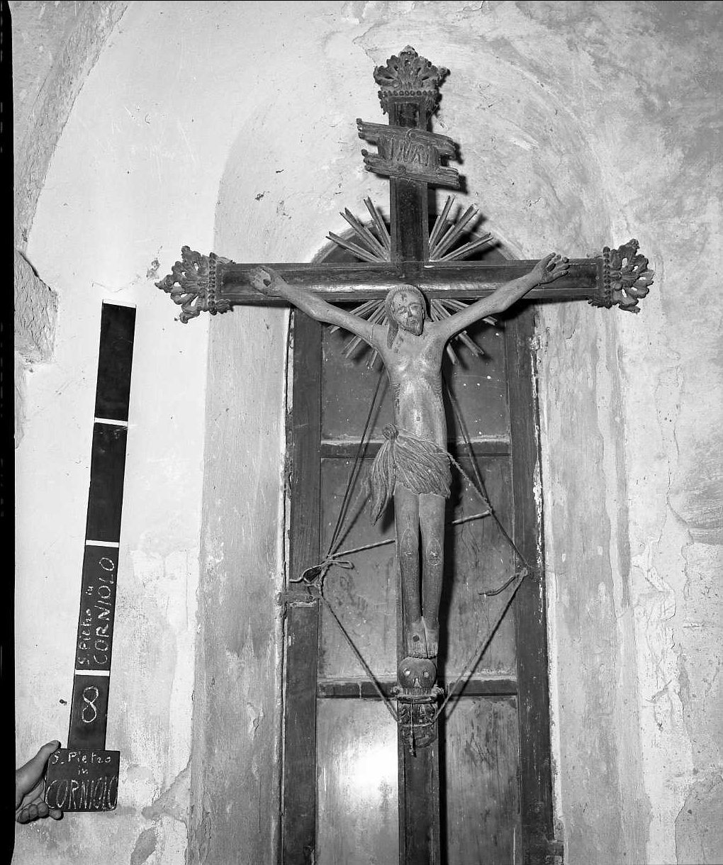 Cristo crocifisso (scultura) - bottega italiana (sec. XVII)