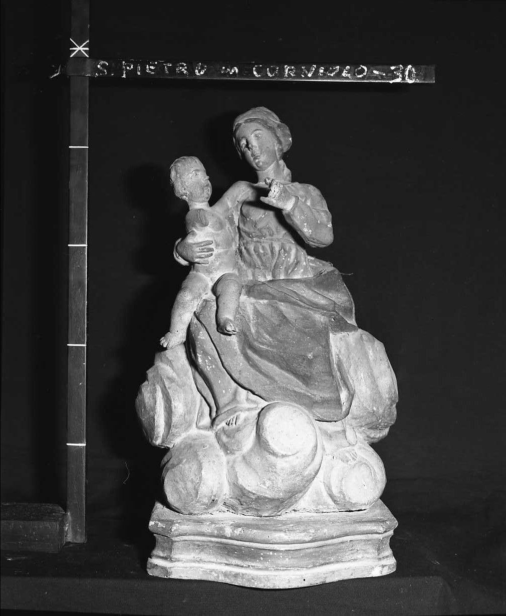 Madonna con Bambino (scultura) - bottega Italia centrale (inizio sec. XVII)