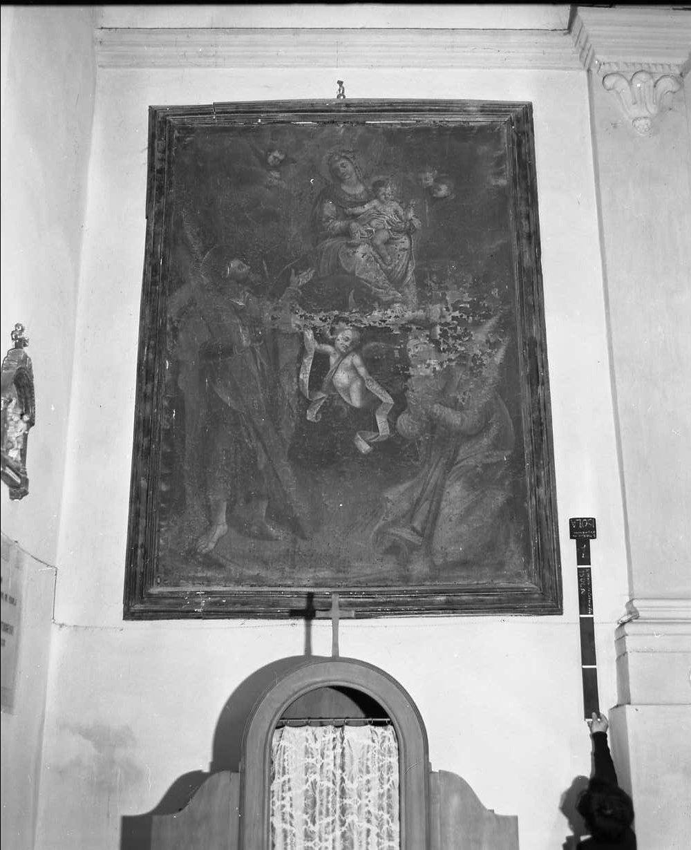 Madonna con Bambino e Santi (dipinto) - ambito toscano (seconda metà sec. XVII)