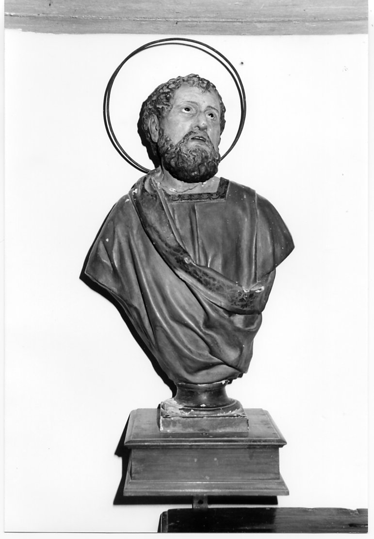 San Pietro; SanPaolo (busto, insieme) - bottega romagnola (prima metà sec. XIX)