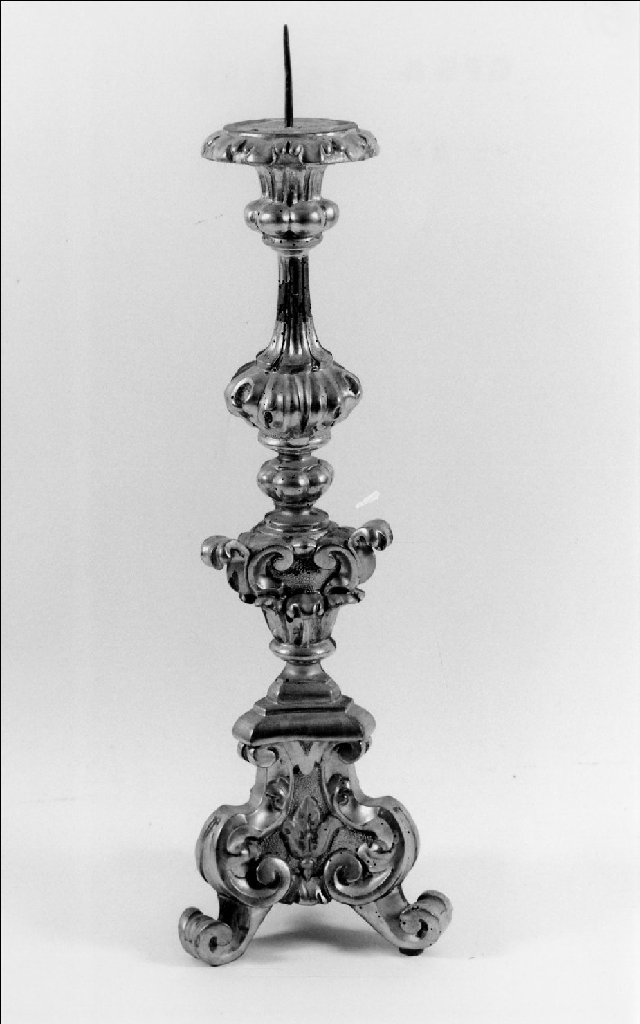 candeliere - manifattura romagnola (metà sec. XVIII)