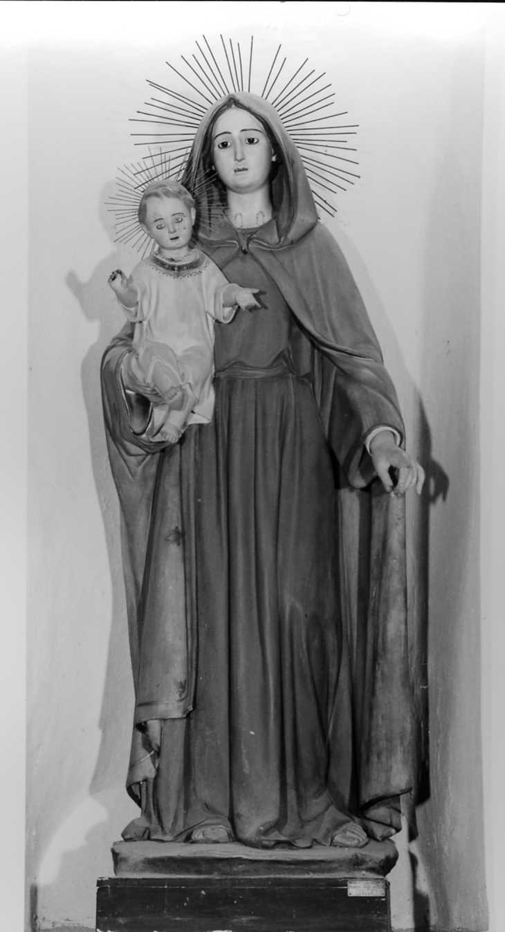 Madonna con Bambino (statua) - bottega Luigi Guacci (fine sec. XIX)