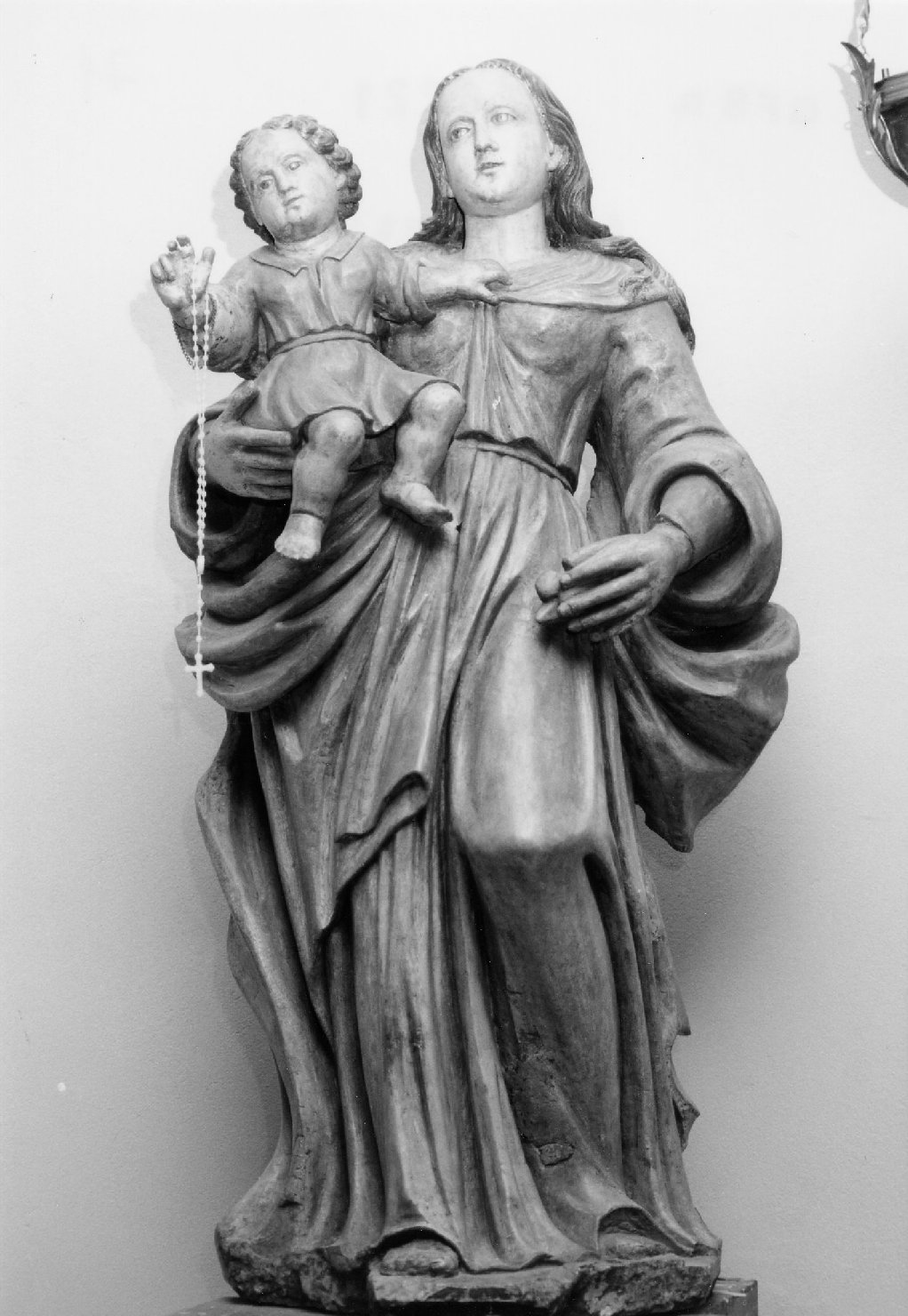 Madonna con Bambino (statua) - bottega toscana (seconda metà sec. XVII)