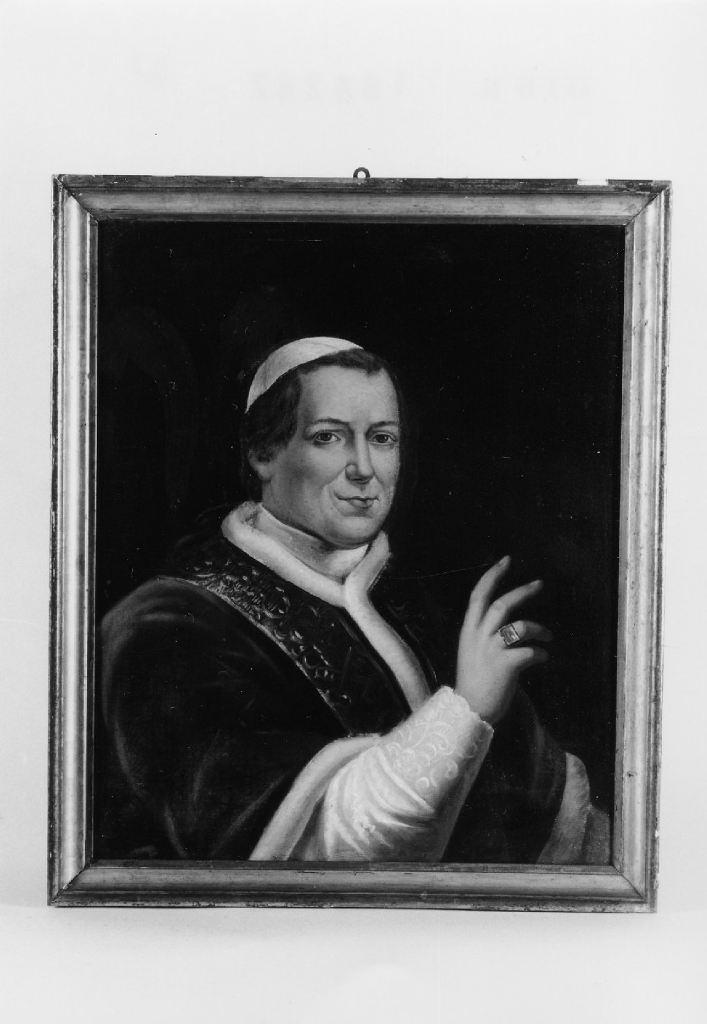 ritratto di papa Pio IX (?) (dipinto) - ambito italiano (metà sec. XIX)