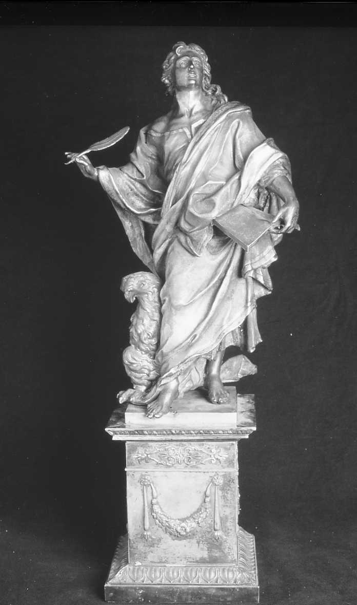 San Giovanni Evangelista (statuetta) di Giardoni Francesco (sec. XVIII)