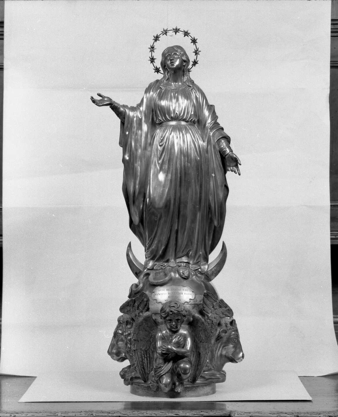 Madonna (statuetta) - bottega emiliano-romagnola (sec. XIX)