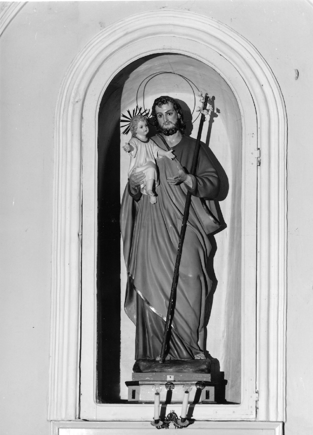 San Giuseppe col Bambino (statua) - ambito romagnolo (prima metà sec. XX)