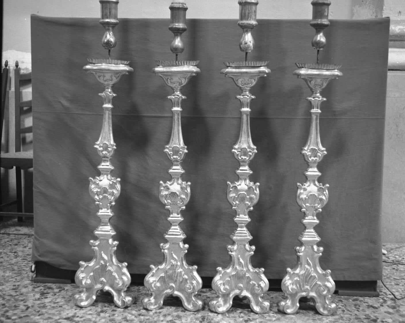 candeliere - bottega romagnola (sec. XVIII)