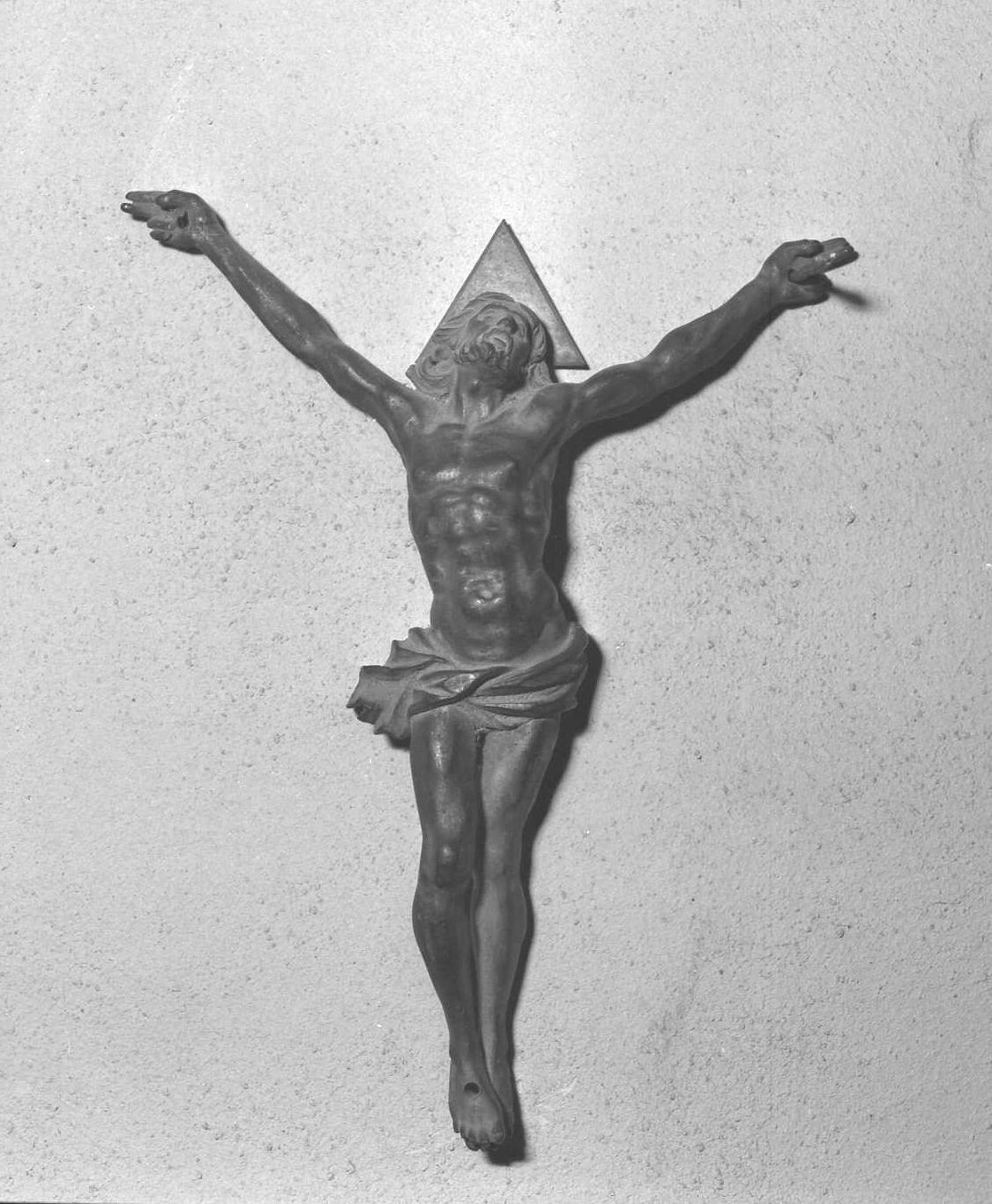 Cristo crocifisso (statuetta) - bottega romagnola (sec. XVIII)
