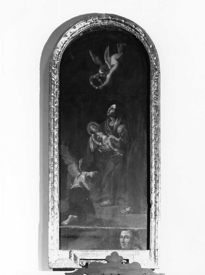 La Sacra Famiglia (dipinto) di Savolini Cristoforo (seconda metà sec. XVII)