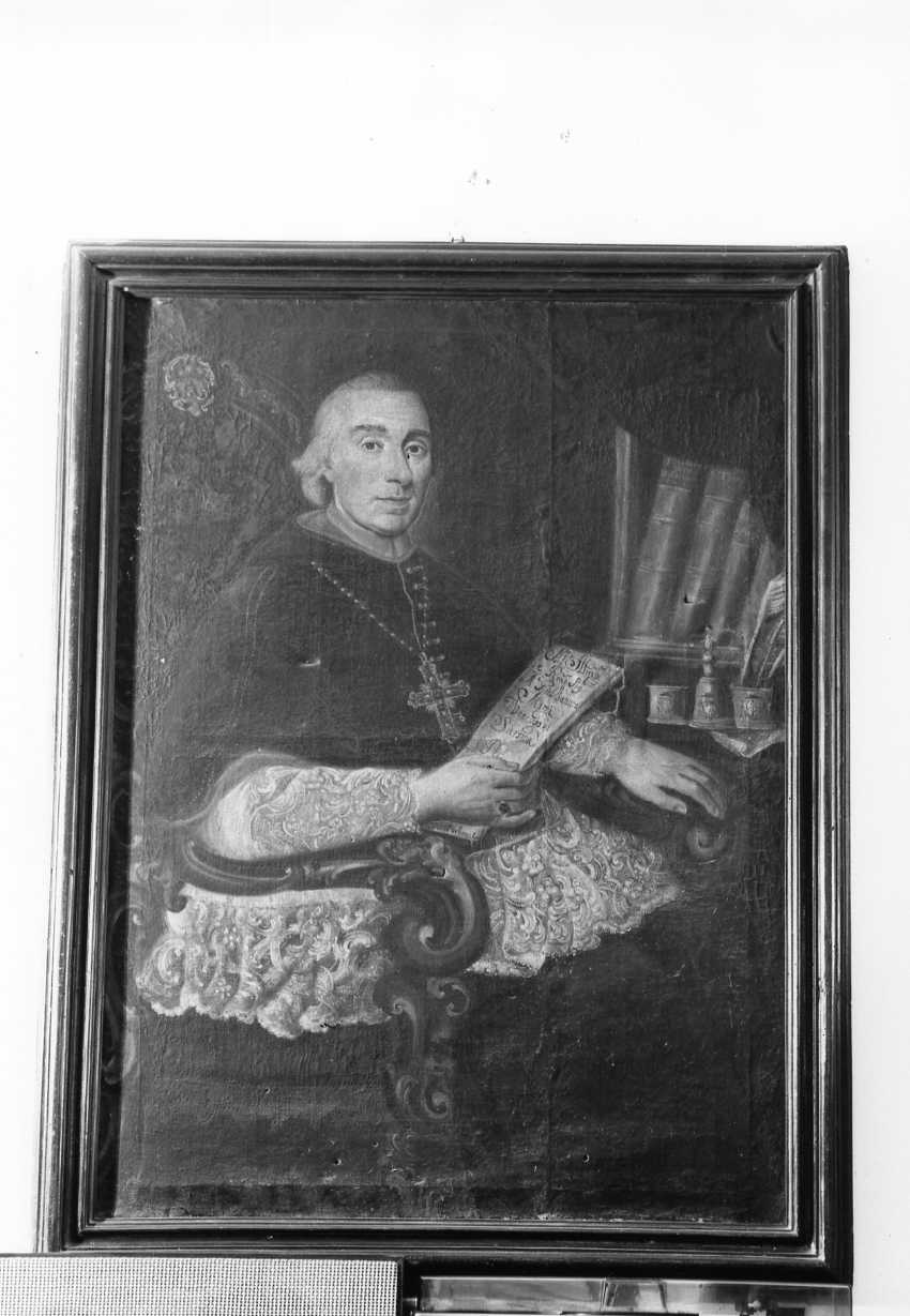 Ritratto del vescovo di G.B. Mami (dipinto) di Urbinati Lorenzo (metà sec. XVIII)