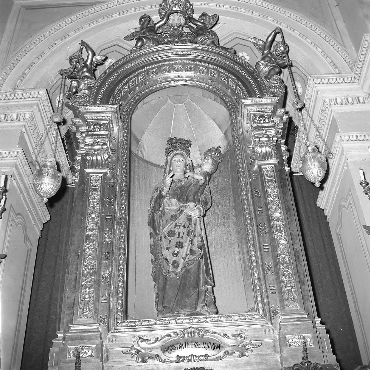 Madonna del Monte, Madonna con il Bambino (statua) - ambito Italia settentrionale (inizio sec. XIV)