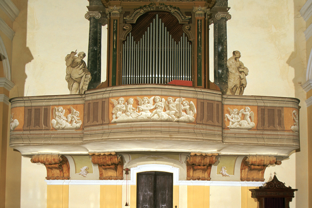 angeli musicanti (cantoria) di Milani Giuseppe (bottega) (sec. XVIII)
