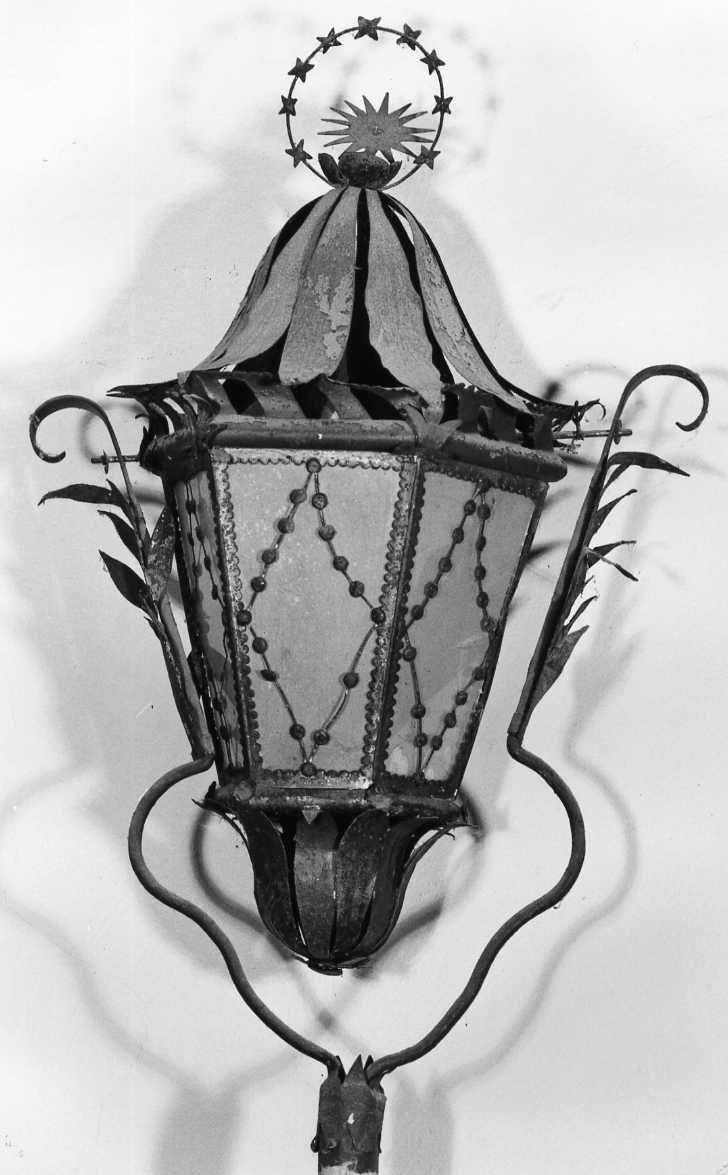 lanterna processionale, serie - produzione romagnola (sec. XIX)