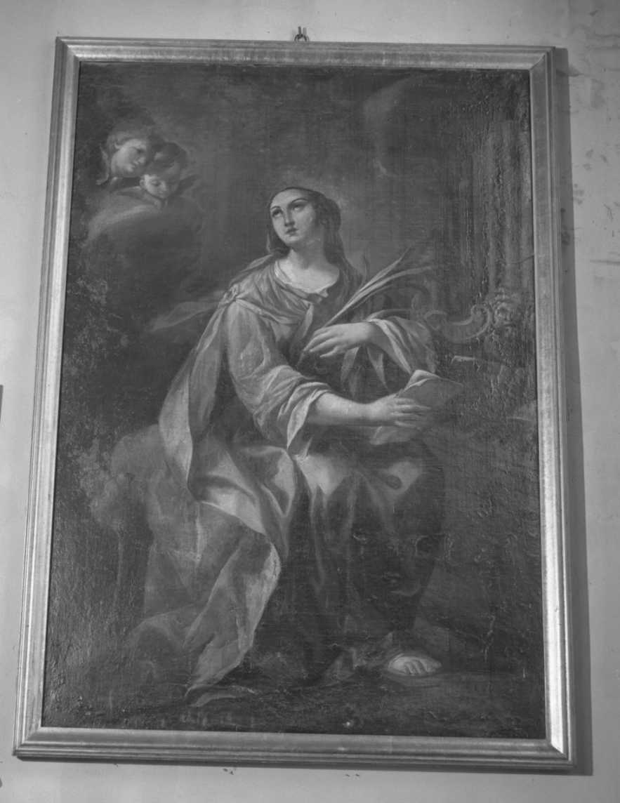 Santa Cecilia, Santa Cecilia (dipinto) - ambito romagnolo (seconda metà sec. XVIII)