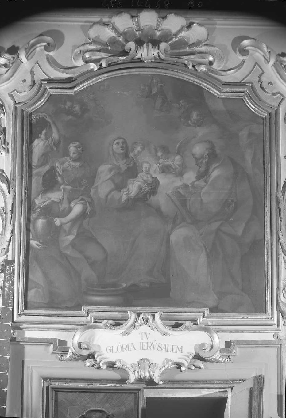 nascita di Maria Vergine (dipinto) di Marchetti Giuseppe (sec. XVIII)